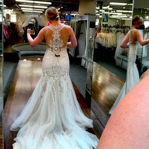 Terry C.  Wedding dress. BUY as is / seen. Accepting serious offers only.